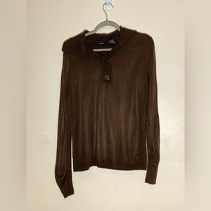 Ramsey- Brown Sweater, XL